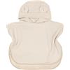 BAMBOOM Poncho Accappatoio Waffle Neonato 0-2 Anni Warm White Bamboom