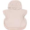 BAMBOOM Poncho Accappatoio Waffle Bambino 2-4 Anni Pink Bamboom