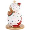 TonoSuTono Base per Albero di Natale Sfere Pan di Zenzero H63 cm