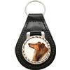 Gifshop UK Portachiavi In Pelle Rough Collie