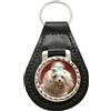 Gifshop UK Maltese Terrier Da Carl Reichert Pelle Chiave