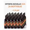 Colderove Offerta Novello 24 bottiglie con Aperitivo e Pepita