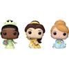 Funko Carrot Pocket POP! Disney - Cinderella, Bella And Tiana - Figura in Vinile da Collezione - Idea Regalo - Merchandising Ufficiale - Giocattoli per Bambini e Adulti - Figura per i Collezionisti