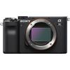 Sony Fotocamera compatta 24,2 MP CMOS 6000 x 4000 Pixel colore Nero ILCE7CB CEC