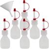 mikken 6 flaconi da 20 ml, Senza BPA, Made in Germany, Imbuto Incluso
