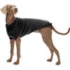 Croci Stoccolma - Maglioncino dolcevita invernale per cani, giacca cappotto con foro guinzaglio pettorina e elastici zampe, colore Nero, taglia 45 cm