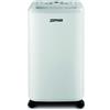 Zephir Deumidificatore Portatile per la casa muffa 20 Litri in 24 Ore Tanica 5 Litri con 2 Velocità e Timer colore Bianco - ZDP20