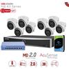 Hikvision KIT1343G2/8-LIU. Kit IP Nvr 8 canali,8 Dome da 4mpx con Audio switch PoE 10 porte, HD1TB