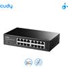 CUDY GS1016. Switch a 16 porte Gbit Vlan/Extend/default, rack