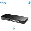 CUDY GS1024E. Switch Managed a 24 porte Gbit Vlan/Extend/default, rack