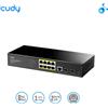CUDY GS2008PS2. Switch gestito L2 PoE a 8 porte Gbps,watchdog,Rack, 130W