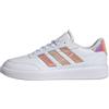 adidas Courtblock Shoes, Scarpe da ginnastica Donna, Cloud White Cloud White Cloud White, 38 2/3 EU