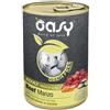 Oasy Grain Free Adult Medium/Large Manzo da 400gr Barattolo Umido Cane
