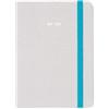 Letts of London Raw - Agenda accademica 2024/2025, formato A6, visualizzazione settimanale, colore: grigio