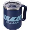 Only4fan srl SS Lazio Tazza Acciaio Termica Prodotto Ufficiale, blu