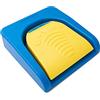 System-S Pedale Bluetooth senza fili con porta USB 3.1 tipo C per PC Hotkeys blu giallo