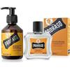 Proraso Set per Cura della Barba Corta Wood and Spice, Set con Shampoo Barba 200 ml e Balsamo Barba 100 ml dalla fragranza speziata e legnosa, Made in Italy