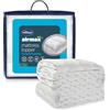 Silentnight Airflow 1000 - Coprimaterasso extra spesso, con imbottitura spessa 10 cm, lati in rete per aumentare il flusso d'aria e cinghie elastiche, super king size, 200 x 180 cm