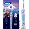 PROCTER & GAMBLE SRL Oral-B Kids Frozen Spazzolino Elettrico Ricaricabile con 2 Testine e Adesivi