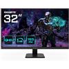 Gigabyte GS32Q 31.5 Monitor da Gioco QHD - 2560 x 1440, 165Hz, 1ms, 300 cd/m², FreeSync Premium, HDR Ready, HDMI 2.0, Displayport 1.4