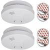 ELRO FS1510 | Set di 2 Rilevatori di Fumo | Kit di Montaggio Magnetico | Batteria da 10 Anni | Conforme allo Standard Europeo EN14604 | Bianco | Set da 2 pezzi