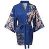 GRACEART Sakura Yyukata Haori Accappatoio Coprire Camicia da Notte (Blu)