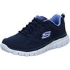 Skechers Burns- Agoura Uomo Scarpe da ginnastica, Navy, 40 EU