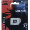 Kingston Technology Scheda Di Memoria Micro SDXC Kingston (64 GB)