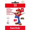 Sandisk MicroSD Express 256GB SanDisk Per Nintendo Switch 2