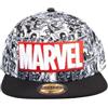 Difuzed Cappellino Marvel - Logo Rosso e Bianco (Con Visiera)