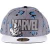 Difuzed Marvel - Logo (Grigio- Con Visiera)
