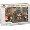 Funko Pop! Deluxe Moment Harry Potter - Ron- Harry- Hagrid- Hermione (9 cm)