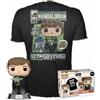 Funko Pop! e Tee Star Wars The Mandalorian - Luke With Child (Taglia XL)
