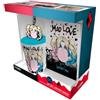 ABYstyle Dc Comics - Harley Quinn (Tazza+Portachiavi+Notebook A6)