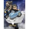 Beast Kingdom Harry Potter - Hagrid e Harry (DStage- 16 cm)