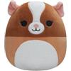 Jazwares Peluche Squishmallows - Brown e White Guinea Pig (20 cm)