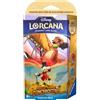 Ravensburger Carte Lorcana - Nelle Terre D'Inchiostro Rubino/Zaffiro (Starter Deck IT)