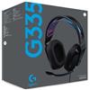 Logitech Cuffie Gaming Wired G335 (Nera- PC- PS5- PS4- Xbox- Switch)