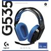 Logitech Cuffie Gaming Wireless G535 (Nera- PS5- PS4- PC)