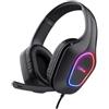 TRUST Cuffie Trust - Zirox LED (Nere)