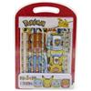 Cyp Brands Pokemon - Set Da Scrittura (Astuccio- Penna- 5 Pastelli- Gomma- Temperino- Righello)