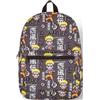 Bioworld International Zaino Naruto - Naruto Shippuden (Americano- Grigio)