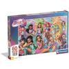 Clementoni - Puzzle per Bambini 60 Pezzi Supercolor, per Bambini 4+ Anni, Illustrazione con Personaggi dal Cartone Winx Club, Idea Regalo, Made in Italy, 62x42 cm, 26301