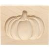 QUARKZMAN Stampo per biscotto in Legno 10cm x 8cm Stampo per Biscotto in Legno Zucca Strumento per Biscotto Intagliato Timbro Pressa Biscotto