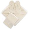 Bamboom Set Asciugamano Con Orecchie Bamboom Con Guanto Sand