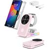 NeotrixQI Caricatore Wireless per Samsung, 3 in 1 Pieghevole Ricarica Magnetica