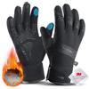 kyncilor Guanti Invernali Impermeabili Uomo Donna Touch Screen Slip-Proof Guanti Bici Invernali per Corsa Ciclismo Moto Sci