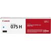 Canon Toner Ciano 075 Hc 6368C002 2500 Pagine Originale