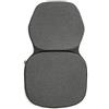 Sedus se:Spot, imbottitura schienale sedile, grigio medio, imbottitura sostituibile e applicabile successivamente nel look di un vero e proprio cuscino imbottito, tessuto: Step 820