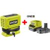 Ryobi Compressore aria portatile 11 bar a batteria 18V pistola gonfiaggio auto moto